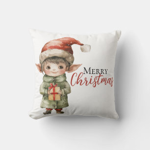 Persoonlijke Kerstelfenkussen – Aangepaste Kerst Kussen