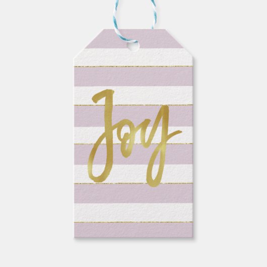 Persoonlijke kerstfeestdag Aangepaste Paars voor k Cadeaulabel (Voorkant)