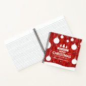 Persoonlijke kerstfeestdag | Guestbook Notitieboek (Binnen)