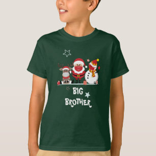 Persoonlijke kerstfeestdag voor familie Big Brothe T-shirt