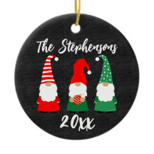 Persoonlijke kerstfeestdag voor kerst Gnomes