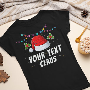 Persoonlijke kerstfeestdag voor kerstmis t-shirt