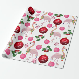 Persoonlijke kerstfeestdagen cadeaupapier
