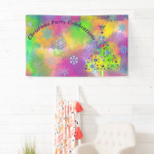 Persoonlijke kerstfeestdagen spandoek (Insitu)