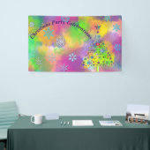 Persoonlijke kerstfeestdagen spandoek (Beurs)