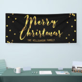 Persoonlijke kerstfeestelijke Confetti voor fijne Spandoek (Beurs)