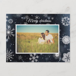 Persoonlijke kerstfoto briefkaart