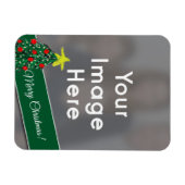 Persoonlijke kerstfoto magneet (Horizontaal)