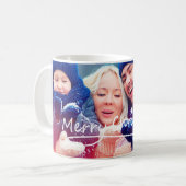 Persoonlijke kerstfoto-Mok Koffiemok (Voorkant links)