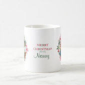Persoonlijke kerstfoto mok voor het gezin (Center)