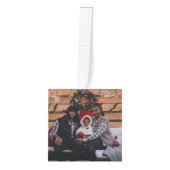 Persoonlijke kerstfoto's decoratie (Voorkant)