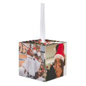 Persoonlijke kerstfoto's decoratie (Achter hoekig)