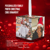 Persoonlijke kerstfoto's decoratie