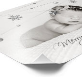 Persoonlijke kerstfoto's en kalligrafie foto afdruk (Hoek)