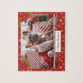 Persoonlijke kerstfoto's Feestdagen Legpuzzel (Verticaal)