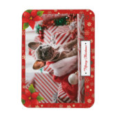 Persoonlijke kerstfoto's Feestdagen Magneet (Verticaal)