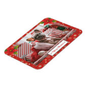 Persoonlijke kerstfoto's Feestdagen Magneet (Linkerzijde)