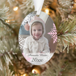 Persoonlijke kerstfoto's voor kinderen ornament
