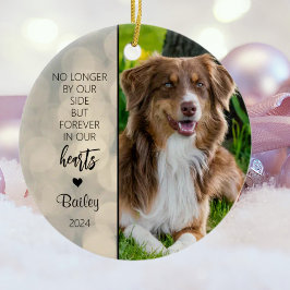 Persoonlijke Kerstgedachtenis voor Honden  Keramisch Ornament