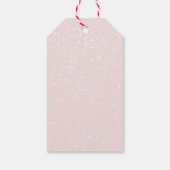 Persoonlijke Kerstgeschenklabels voor een Hertenge Cadeaulabel (Achterkant)