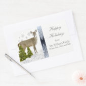 Persoonlijke kerstgroet sticker (Envelop)