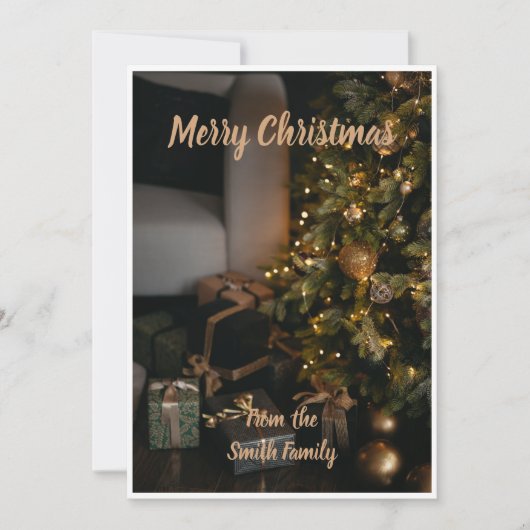 Persoonlijke kerstkaart (Voorkant)