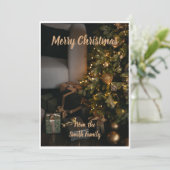 Persoonlijke kerstkaart (Staand voorkant)