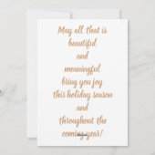 Persoonlijke kerstkaart (Achterkant)