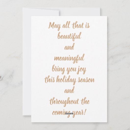 Persoonlijke kerstkaart (Achterkant)