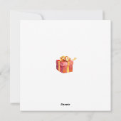 Persoonlijke kerstkaart (Achterkant)