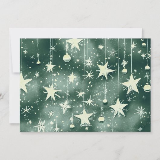 Persoonlijke kerstkaart (Achterkant)