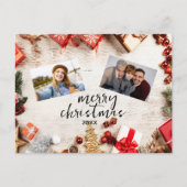 Persoonlijke Kerstkaart - Aangepaste Foto Kerstmis Feestdagenkaart (Voorkant)
