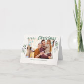 Persoonlijke kerstkaart feestdagen kaart (Voorkant)