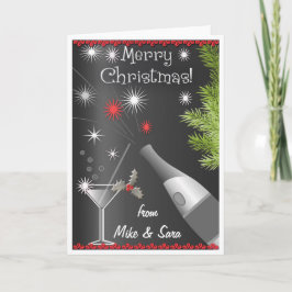 Persoonlijke kerstkaart feestdagen kaart