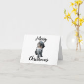 Persoonlijke kerstkaart kaart (Gele Bloem)