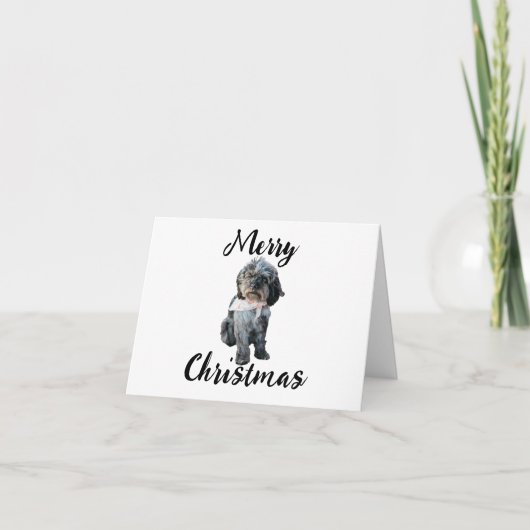 Persoonlijke kerstkaart kaart (Voorkant)