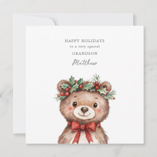 Persoonlijke Kerstkaart Kleinzoon
