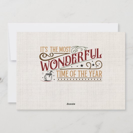 Persoonlijke kerstkaart met foto's (Achterkant)