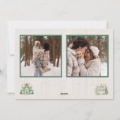 Persoonlijke Kerstkaart met foto's (Achterkant)