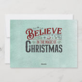 Persoonlijke Kerstkaart met foto's (Achterkant)