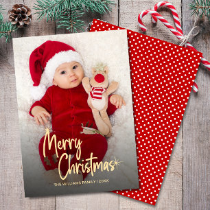 Persoonlijke Kerstkaart met Script Lettertype