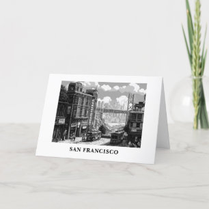 Persoonlijke kerstkaart vanuit San Francisco Feestdagen Kaart