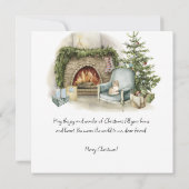 Persoonlijke Kerstkaart voor Beste Vriendin Bestie Kaart (Achterkant)