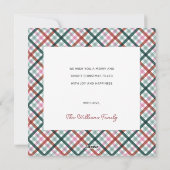 Persoonlijke kerstkaart voor de familie (Achterkant)