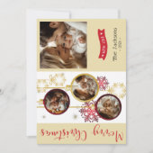 Persoonlijke kerstkaart voor de familie (Voorkant)