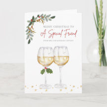 Persoonlijke Kerstkaart voor een speciale vriend(i