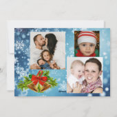 Persoonlijke kerstkaart voor foto's (Achterkant)