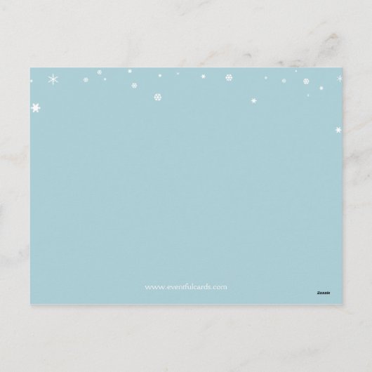 Persoonlijke kerstkaart voor foto's feestdagenkaart (Achterkant)