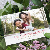 Persoonlijke Kerstkaart voor het Eerste Kerstfeest