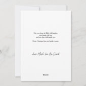 Persoonlijke kerstkaart voor het gezin (Achterkant)